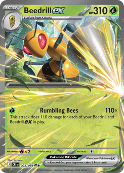 Beedrill ex #3 Chaos Rising