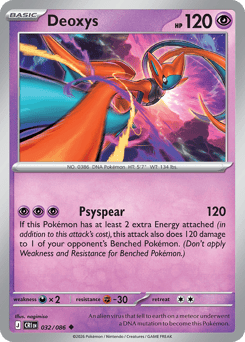 Deoxys #32 Chaos Rising