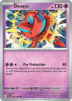 Deoxys #33 Chaos Rising