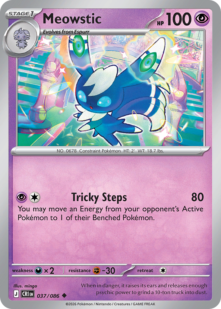 Meowstic #37 Chaos Rising