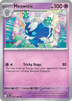 Meowstic #37 Chaos Rising