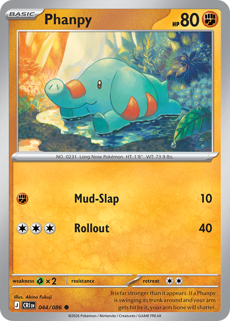 Phanpy #44 Chaos Rising