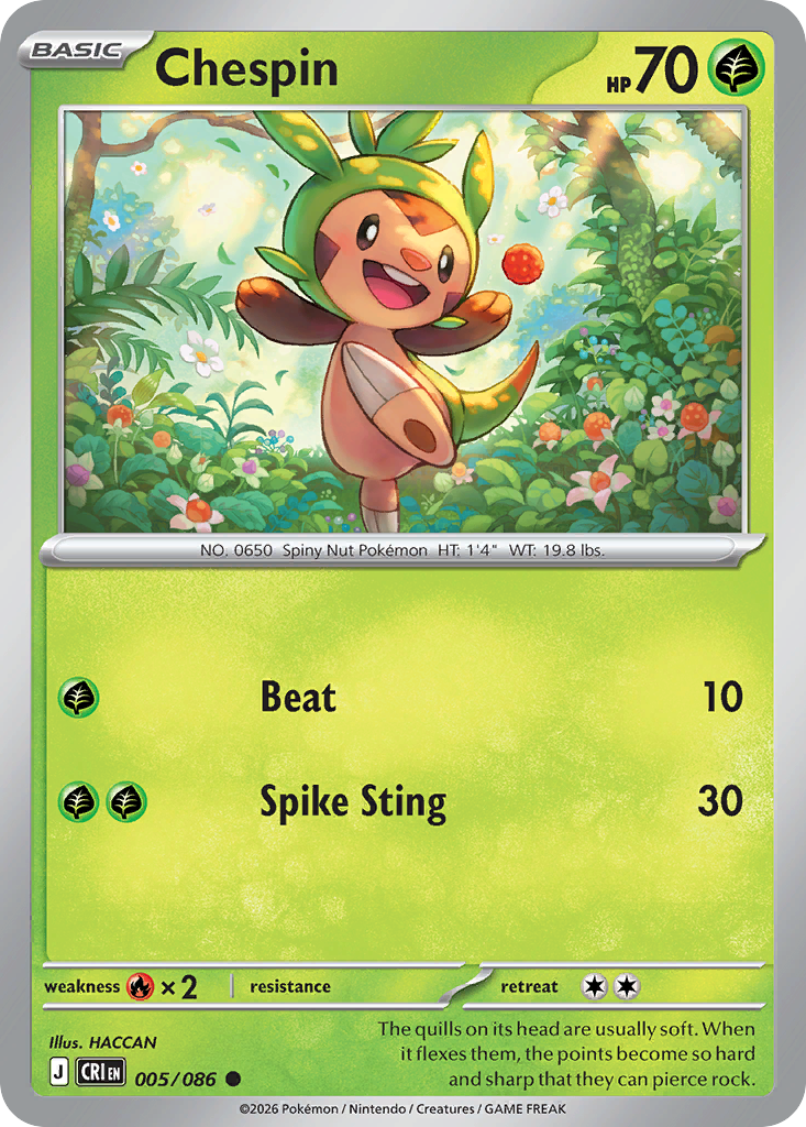 Chespin #5 Chaos Rising