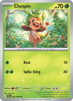 Chespin #5 Chaos Rising