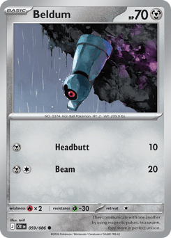 Beldum #59 Chaos Rising