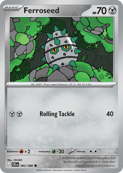 Ferroseed #62 Chaos Rising