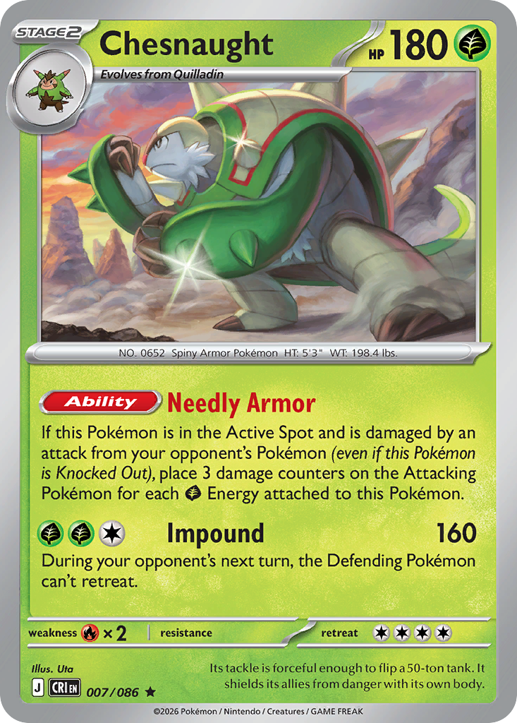 Chesnaught #7 Chaos Rising