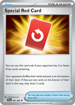 Special Red Card #82 Chaos Rising
