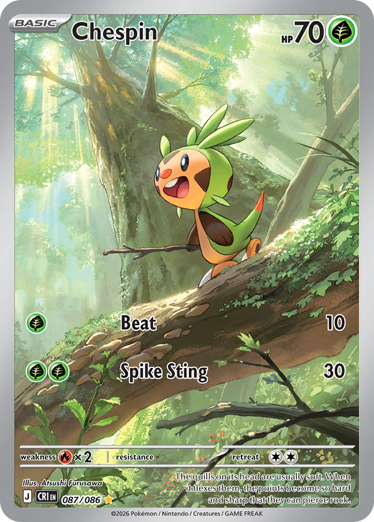 Chespin #87 Chaos Rising