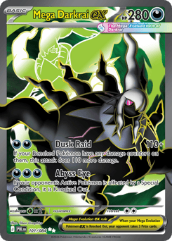 Mega Darkrai ex #101 Pitch Black