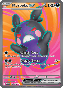 Morpeko ex #102 Pitch Black