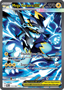Mega Zeraora ex #114 PSA 10