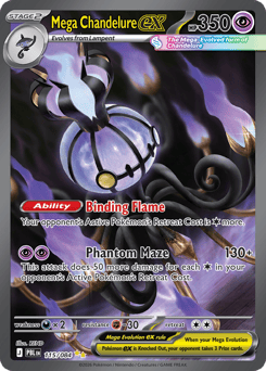 Mega Chandelure ex #115 PSA 10