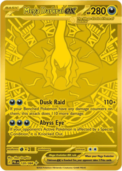 Mega Darkrai ex #120 Pitch Black