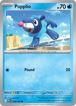 Popplio #18 Pitch Black
