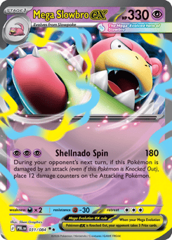 Mega Slowbro ex #31 Pitch Black