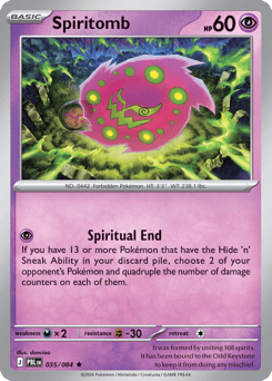 Spiritomb #35 Pitch Black