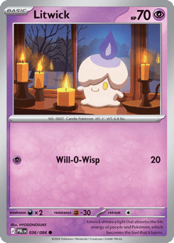 Litwick #36 Pitch Black