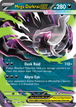 Mega Darkrai ex #48 Pitch Black