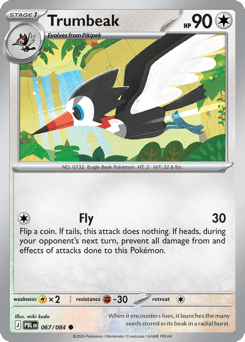 Trumbeak #67 Pitch Black