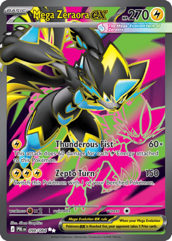 Mega Zeraora ex #98 Pitch Black