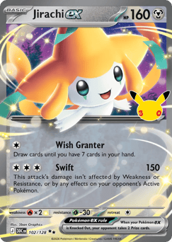 Jirachi ex #102 30th Celebration