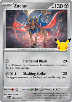 Zacian #106 30th Celebration