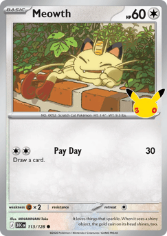 Meowth #113 30th Celebration
