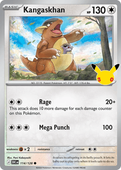 Kangaskhan #114 30th Celebration