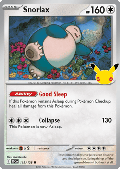 Snorlax #119 30th Celebration