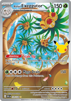 Alolan Exeggutor #129 30th Celebration