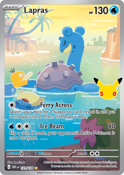 Lapras #131 30th Celebration