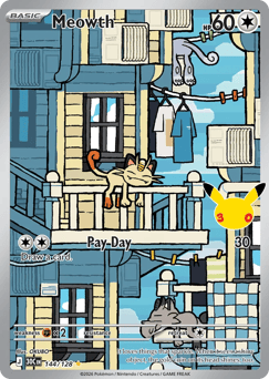 Meowth #144 30th Celebration