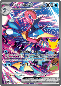 Greninja ex #148 30th Celebration