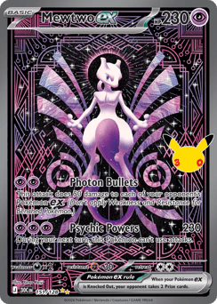 Mewtwo ex #151 30th Celebration