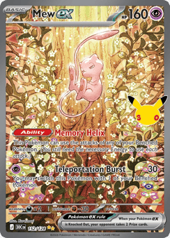 Mew ex #152 30th Celebration