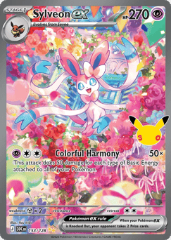 Sylveon ex #153 30th Celebration