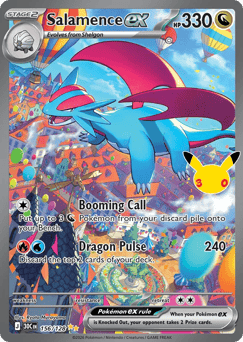 Salamence ex #156 30th Celebration