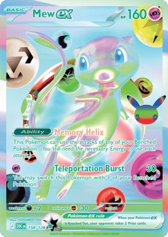 Mew ex #158 30th Celebration