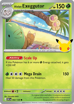 Alolan Exeggutor #2 30th Celebration