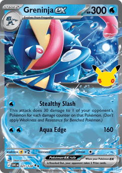 Greninja ex #21 30th Celebration