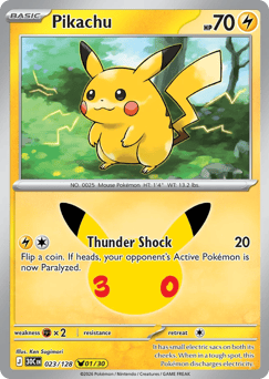 Pikachu #23 30th Celebration