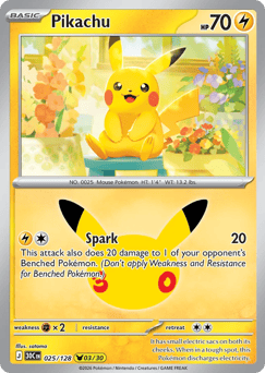 Pikachu #25 30th Celebration