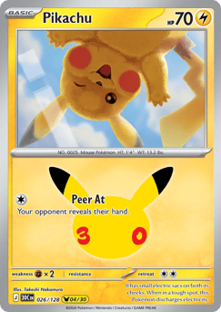 Pikachu #26 30th Celebration