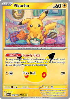 Pikachu #28 30th Celebration