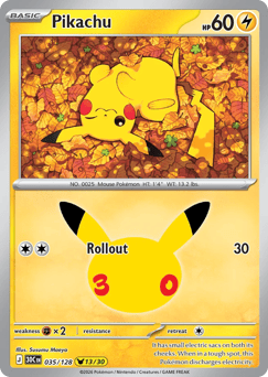 Pikachu #35 30th Celebration