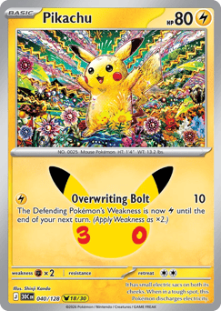 Pikachu #40 30th Celebration