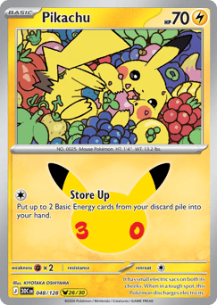 Pikachu #48 30th Celebration