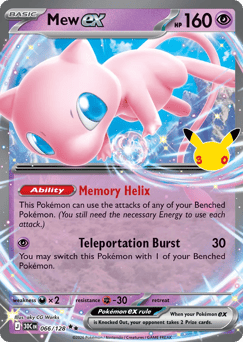Mew ex #66 30th Celebration