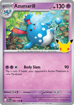 Azumarill #68 30th Celebration